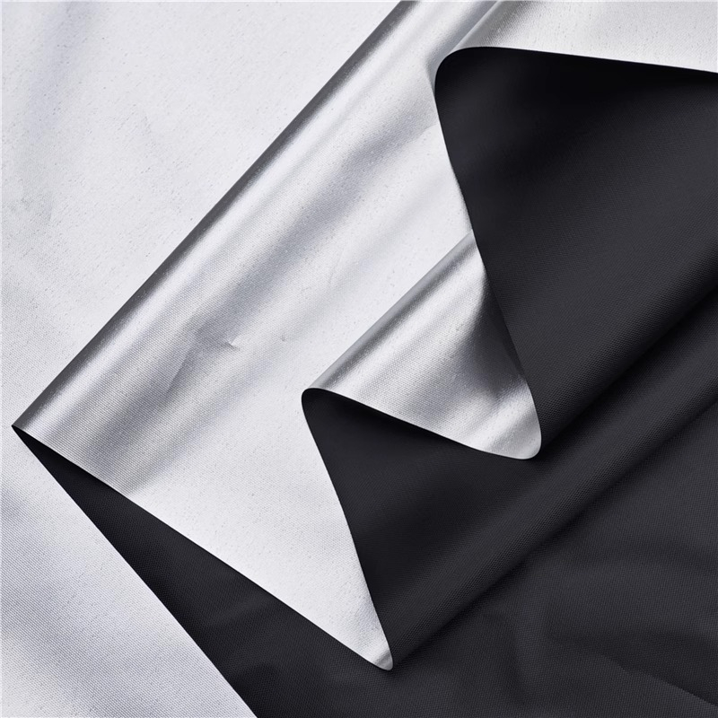 Sewing Lab - UV-Blocking Black Silver-Coated Laboratory Fabric Sun-Shading