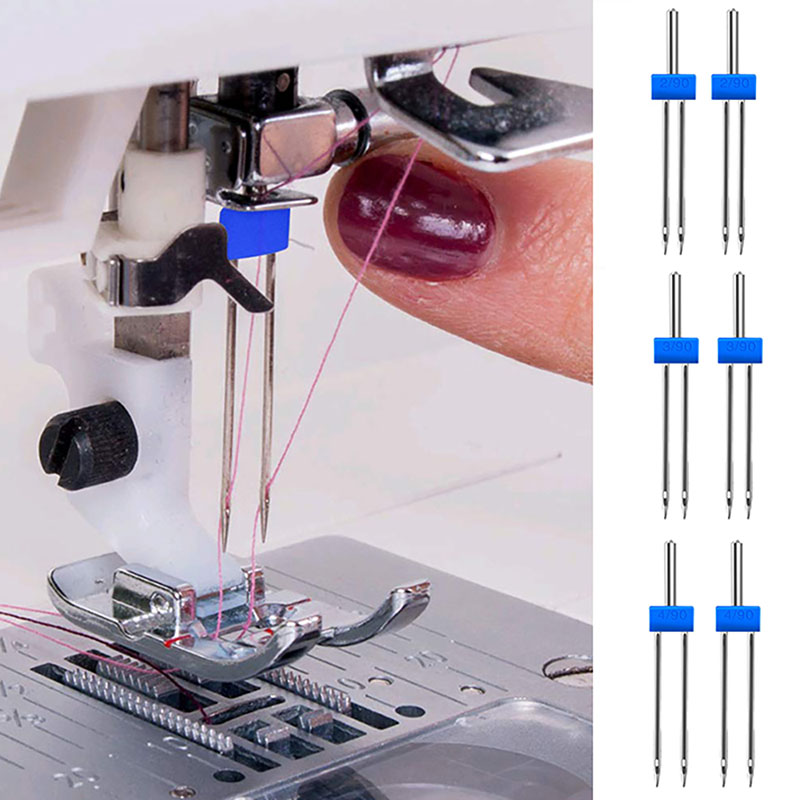 Twin Needle Stretch - 3PCS Sewing Machine Needles Double Twin