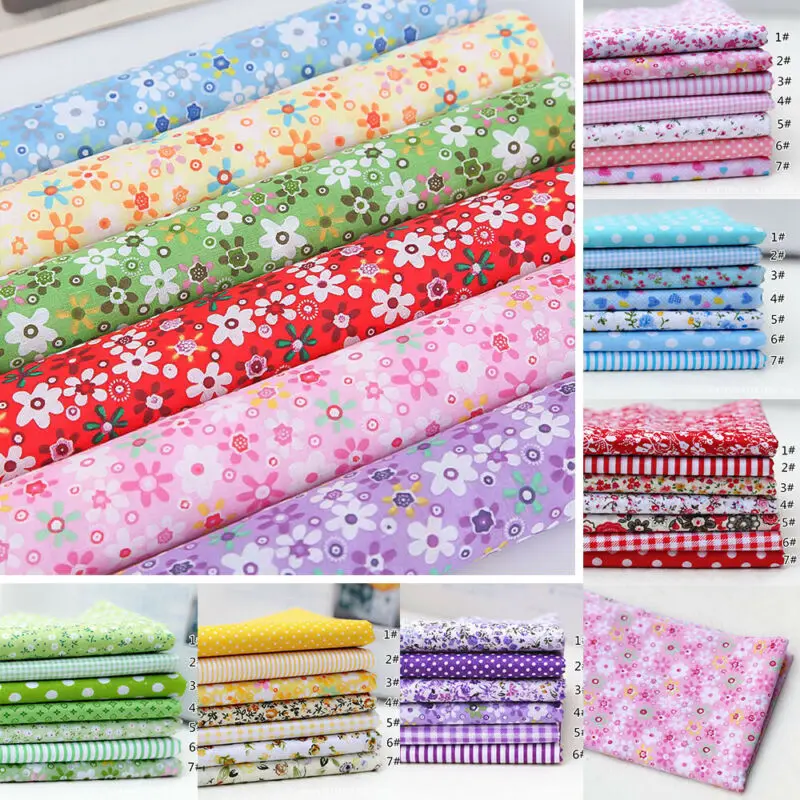 Vibrant 7 Color Patchwork Cott - đánh giá và giá Textile And Sewing Supply