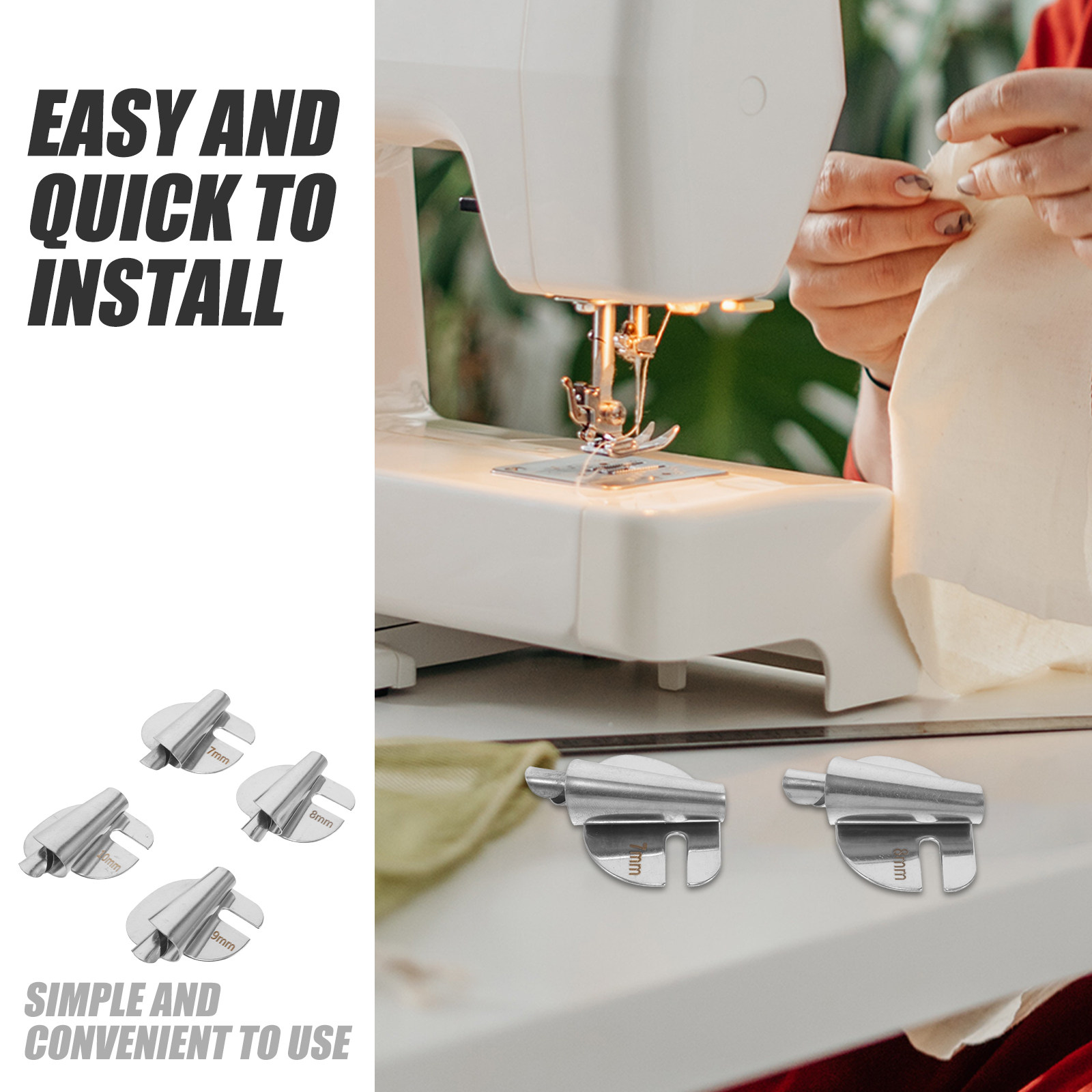 4Pcs Stainless Steel Sewing Ma - đánh giá và giá Sewing Hemming