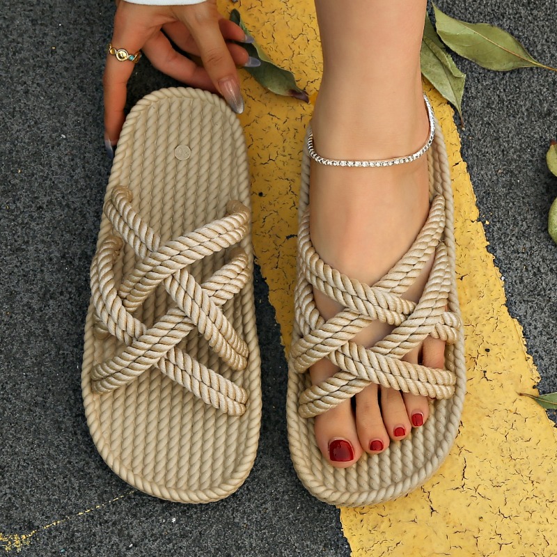 2025 New Summer Women's Hemp R - đánh giá và giá Elastic Waistband Roll