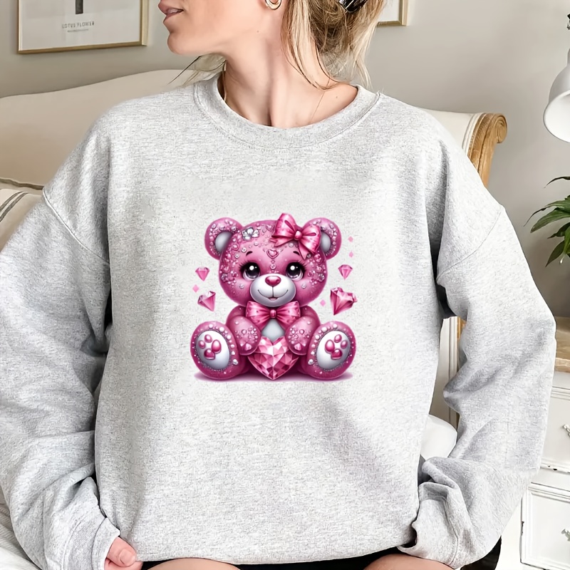 Pink Diamond Bear Heat Transfe - đánh giá và giá Iron On Patch