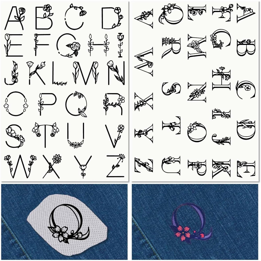 Letter A-Z Water Soluble Embro - đánh giá và giá Sewing Kit