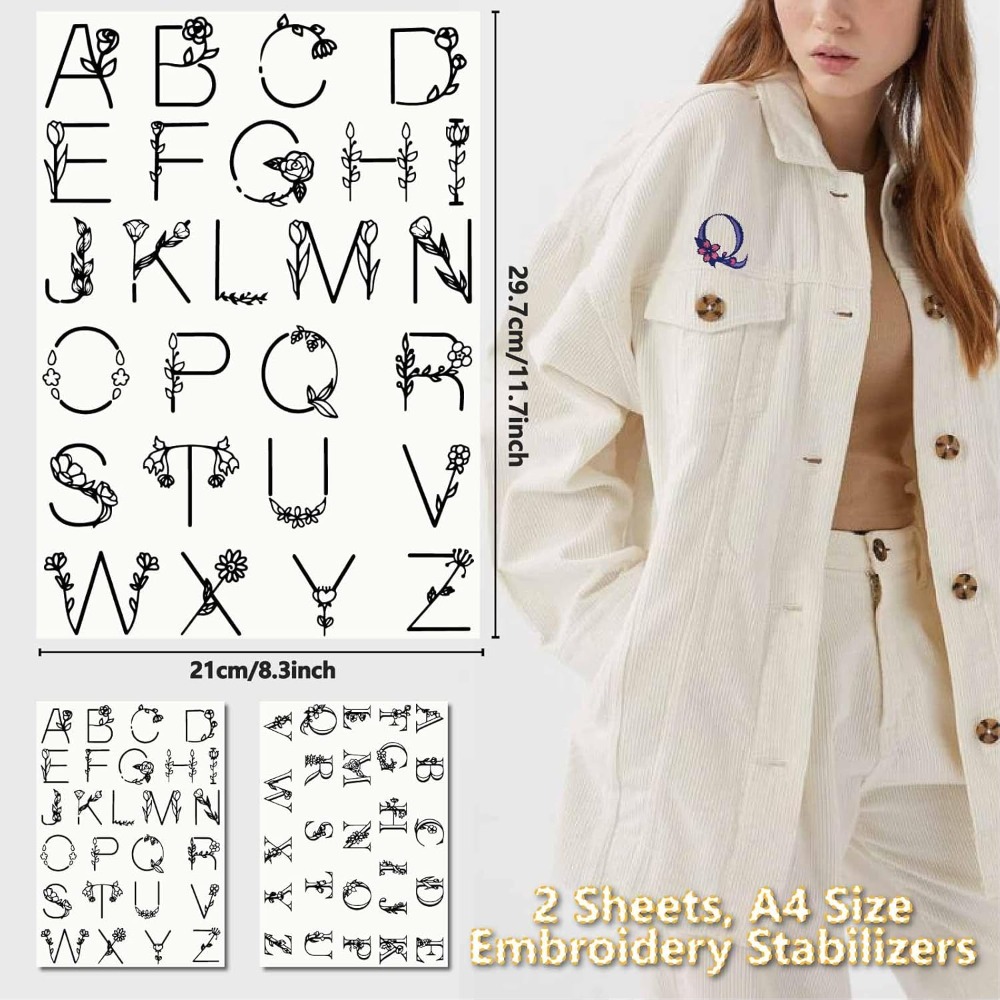 Letter A-Z Water Soluble Embro - đánh giá và giá Sewing Kit