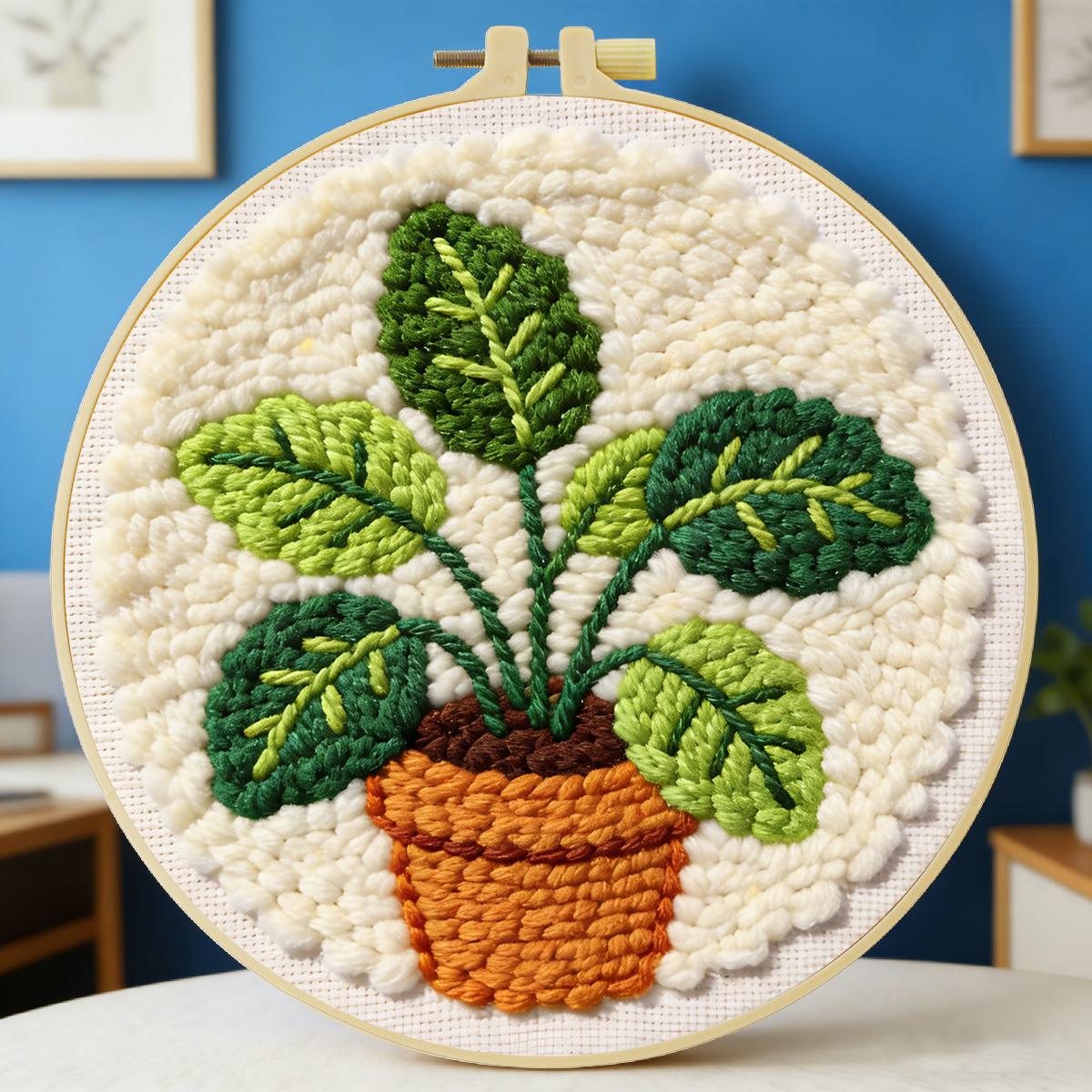 20X20CM/7.87inch Leaves Punch  - đánh giá và giá Sewing Textile Art