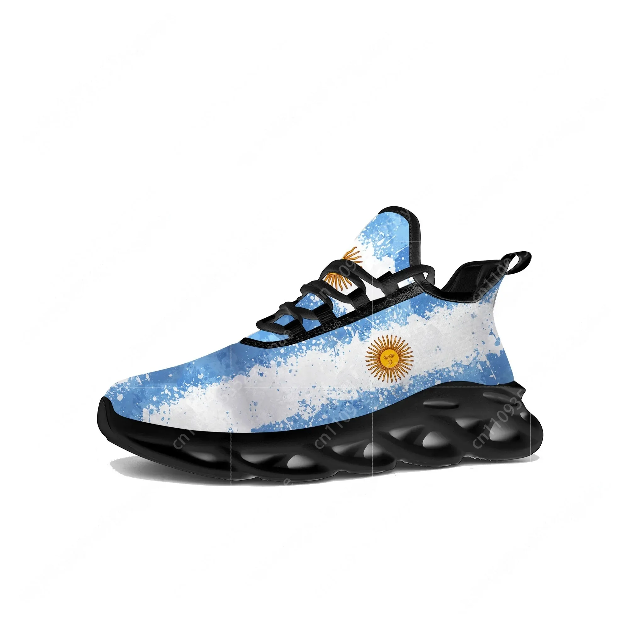 Argentine Flag Flats Sneakers  - đánh giá và giá Sewing Nylon