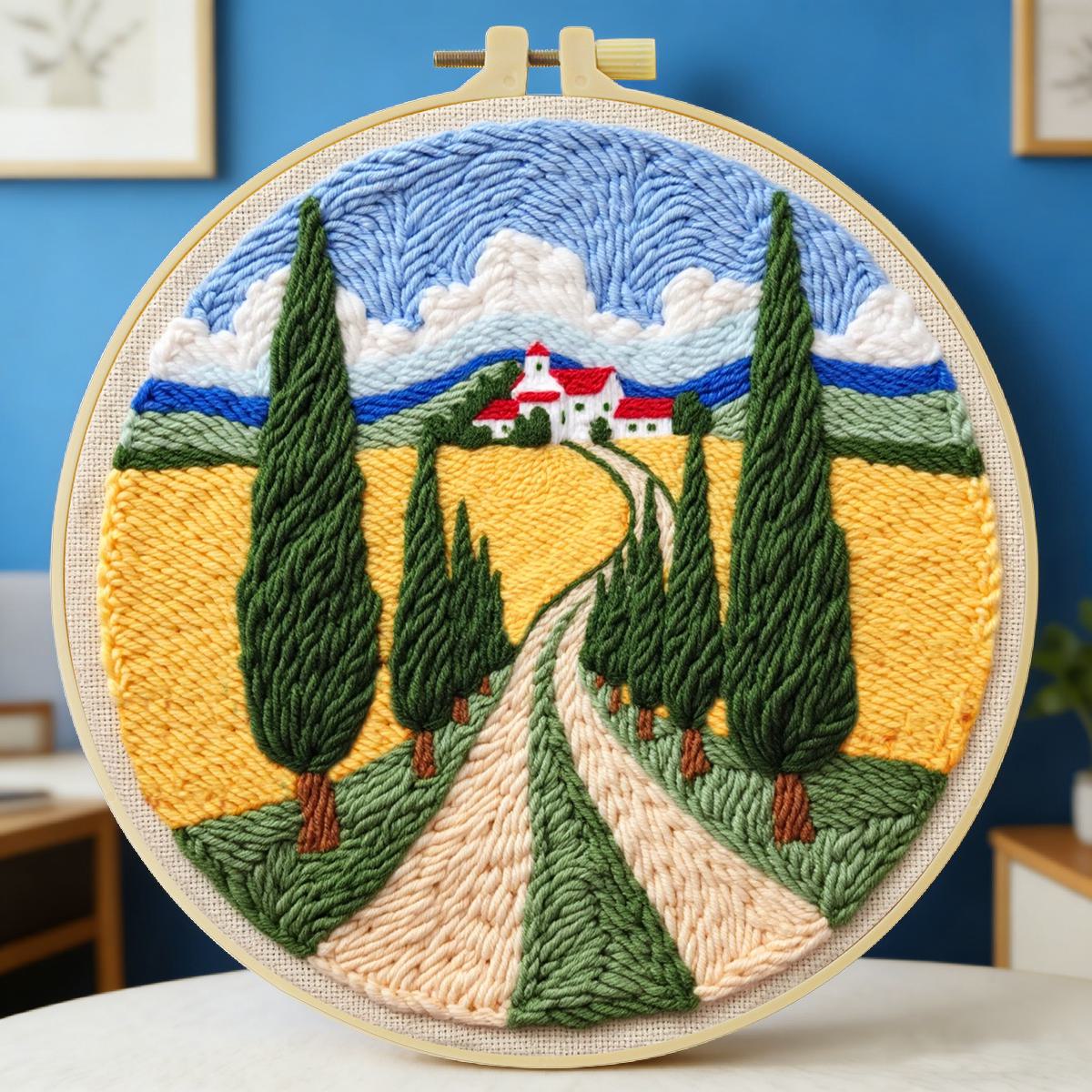 20X20CM/7.87inch Field Punch N - đánh giá và giá Sewing Textile Art