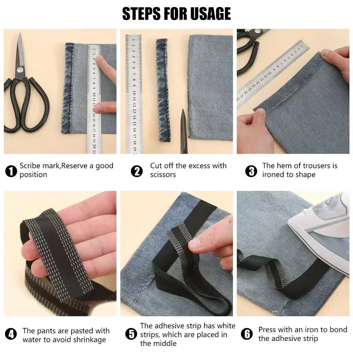 78.74inch Pants Edge Shorten S - đánh giá và giá Interfacing Iron On