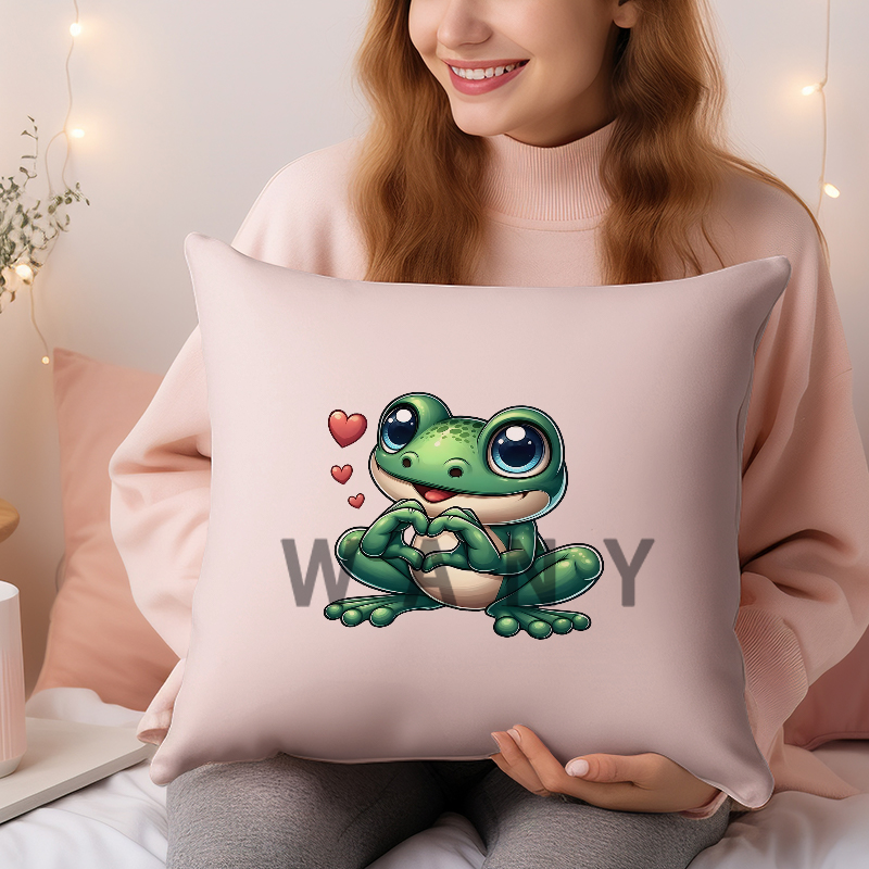 A Cute Cartoon Frog Iron on Tr - đánh giá và giá Iron On Patch