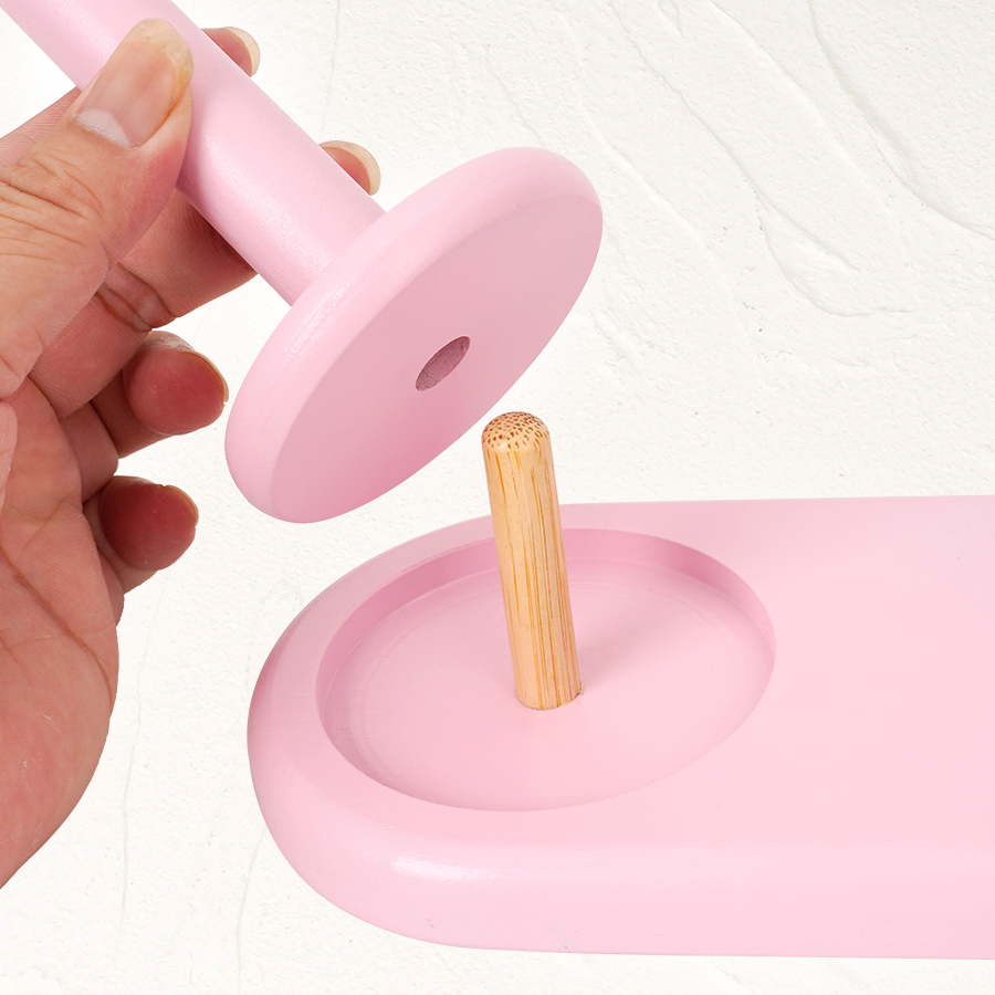 1pc Double-Axis Wooden Yarn Ho - đánh giá và giá Sewing Machine Yarn