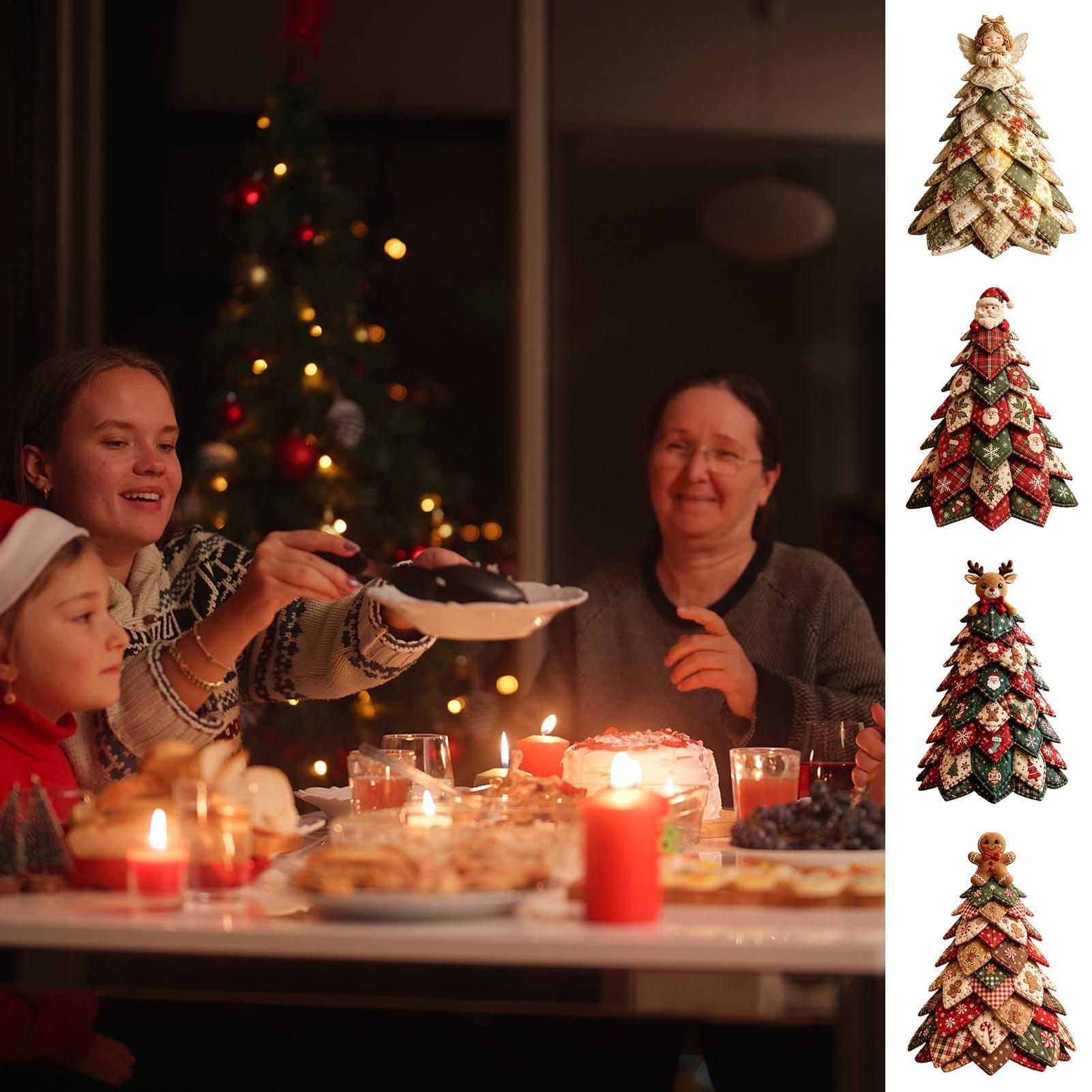 DIY Fabric Christmas Tree Kit  - đánh giá và giá Sewing Kit