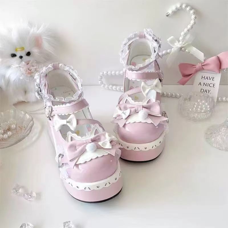 Lovely Girls Lolita Sweet Bowk - đánh giá và giá Sewing Nylon