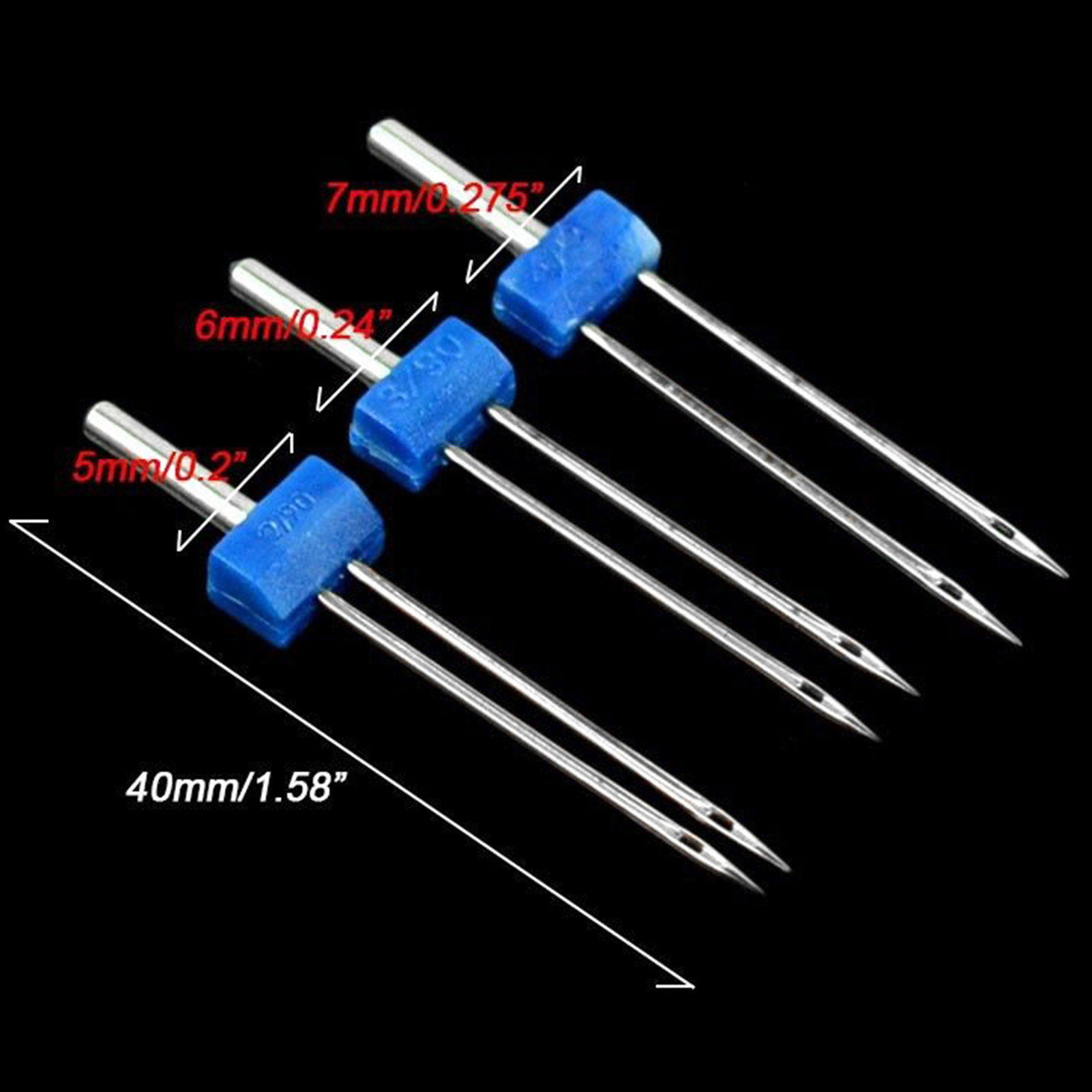 Twin Needles Set 3 Pcs Stainle - đánh giá và giá Twin Needle Stretch