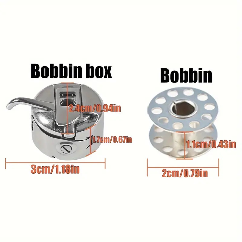 Bobbin Case and Metal Bobbins  - đánh giá và giá Sewing Machine Yarn